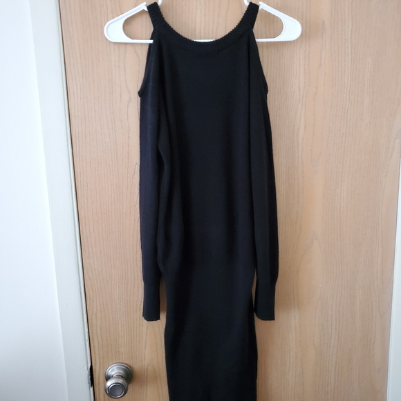🌹NEW - Jessica Simpson Cold-Shoulder Sweater Dres - Picture 5 of 8